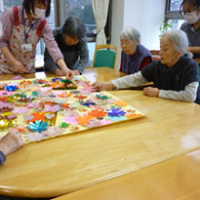 写真3 花畑作成